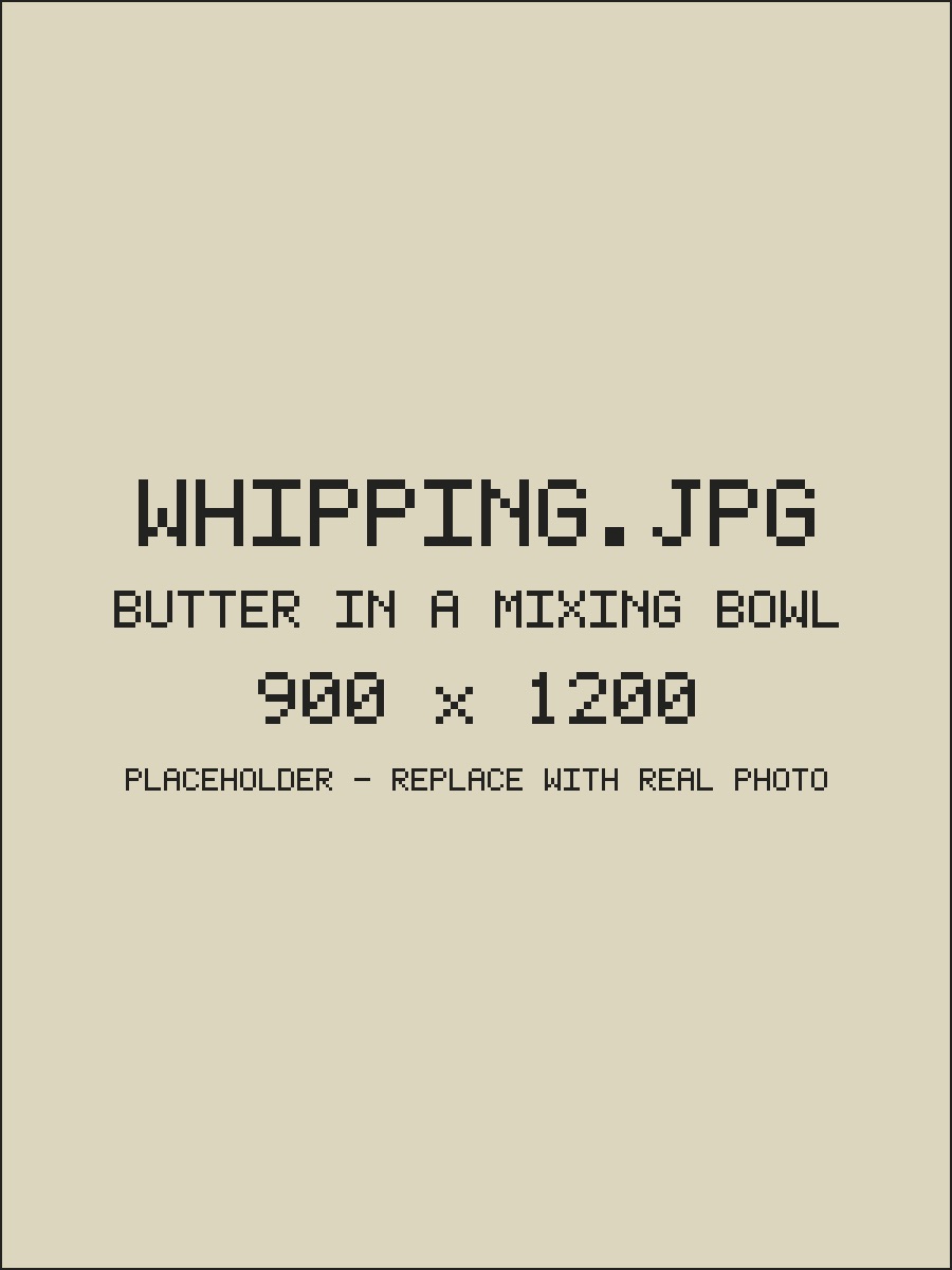 Shea butter being whipped in a mixing bowl